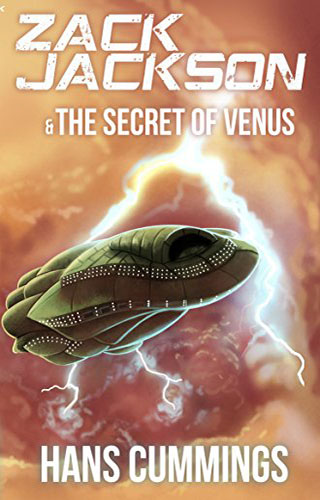 Secret of Venus Book Cover - a Science Fiction Book by Hans Cummings